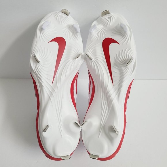 NEW Nike Alpha Huarache NXT Baseball Cleats DJ6517-104 Size 7.5 White Red main image 7